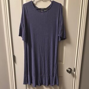 Anthropologie Purple Dress